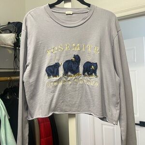 Brandy Melville Yosemite Sierra Nevada Bear T-Shirt